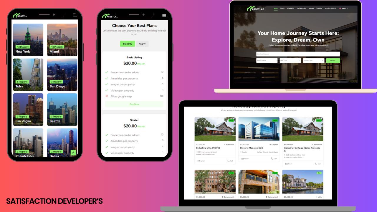 Real Estate Website